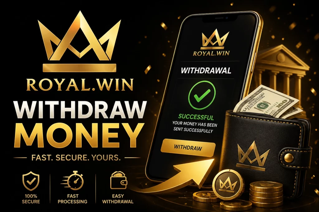 Royal Win Withdrawal Money in India